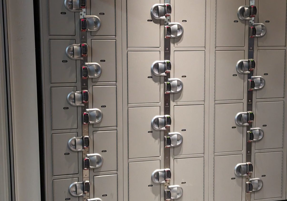 Small lockers in Whistler and Blackcomb